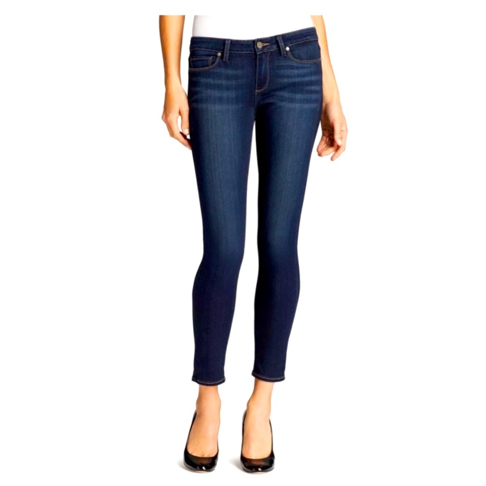 PAIGE Verdugo Mid Rise Skinny Ankle denim Jeans in Nottingham, Size 29